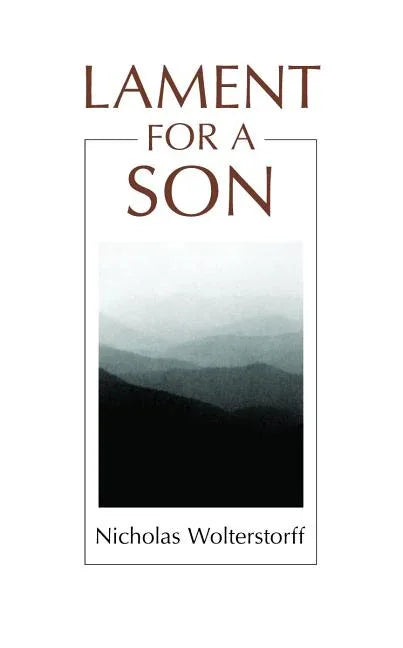 Lament for a Son - stevensbooks