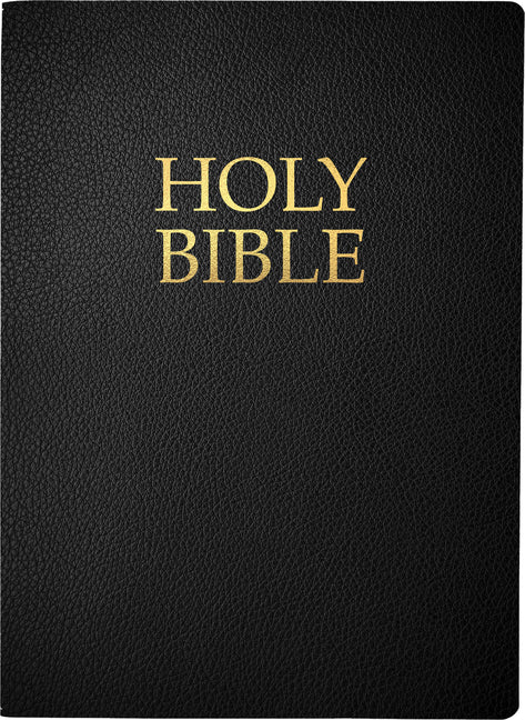 Kjver Holy Bible, Large Print, Black Bonded Leather, Thumb Index: (King James Version Easy Read, Red Letter) - Ingram