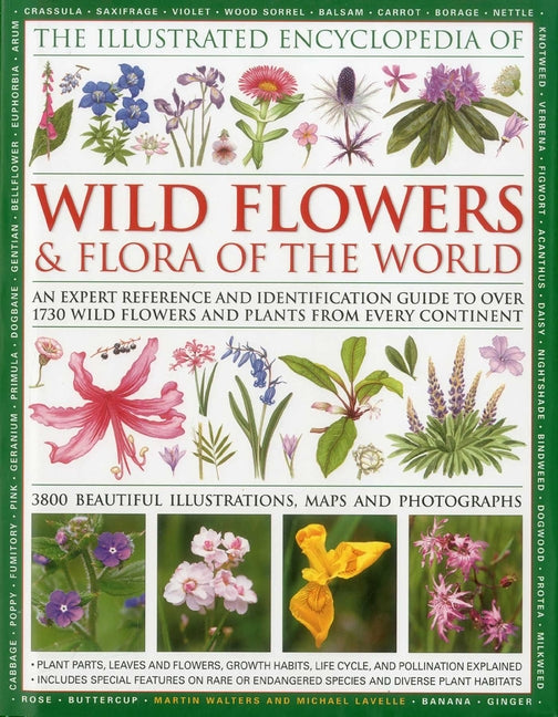 Illustrated Encyclopedia of Wild Flowers & Flora of the World - Ingram