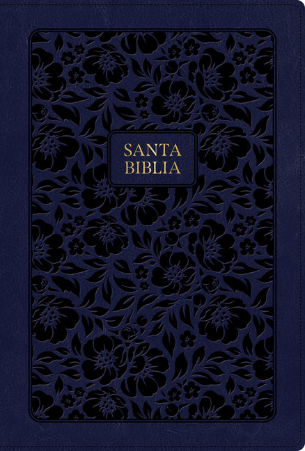 Rvr 1960 Biblia Letra Grande Tamaño Manual Edición Especial, Azul Marino, Símil Piel - Ingram