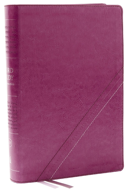 Kjv, Word Study Reference Bible, Leathersoft, Pink, Red Letter, Comfort Print: 2,000 Keywords That Unlock the Meaning of the Bible - Ingram