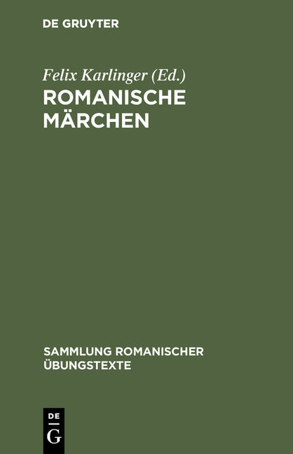 Romanische Märchen (Reprint 2016) - Ingram