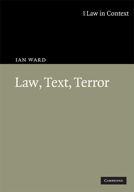 Law, Text, Terror - Ingram
