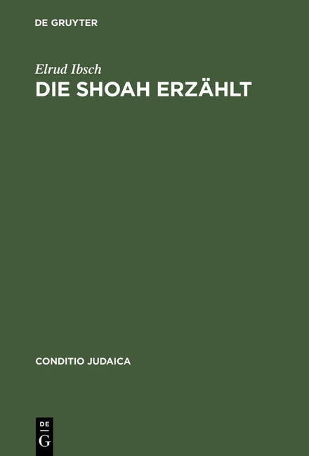 Shoah erzählt (Reprint 2013) - Ingram