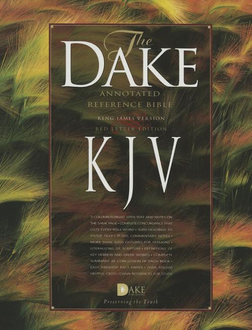 Dake Annotated Reference Bible-KJV - Ingram