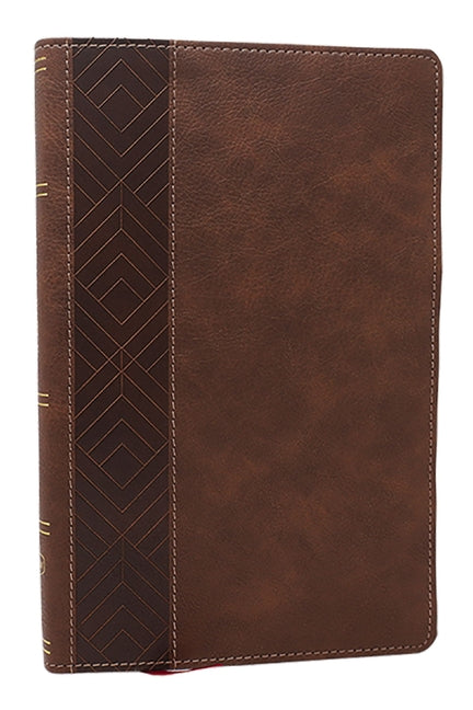 Kjv, Personal Size New Testament, Brown Leathersoft, Red Letter, Comfort Print - Ingram