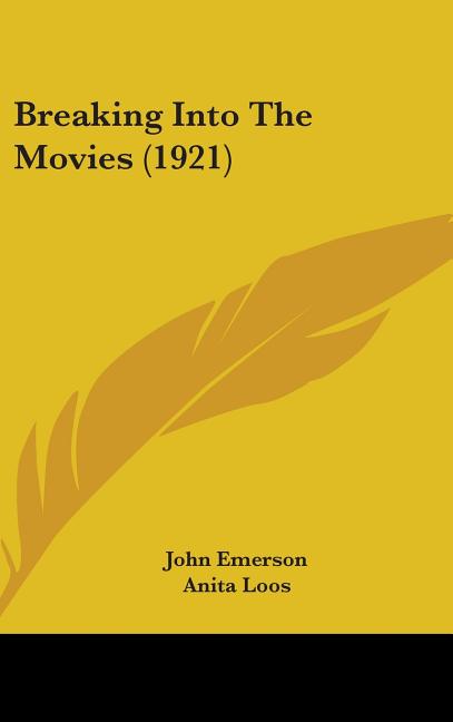 Breaking Into The Movies (1921) - Ingram
