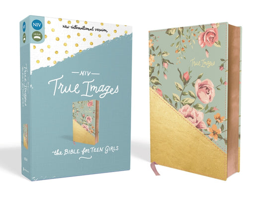 NIV, True Images Bible, Imitation Leather, Blue/Gold: The Bible for Teen Girls (Special) - Ingram