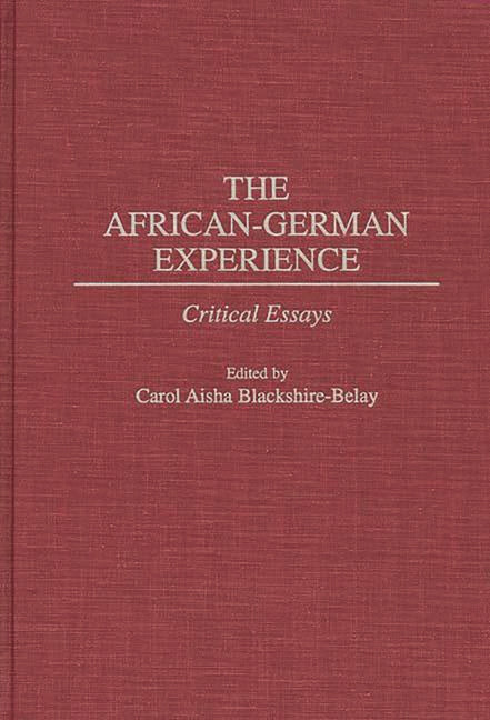 African-German Experience: Critical Essays - Ingram