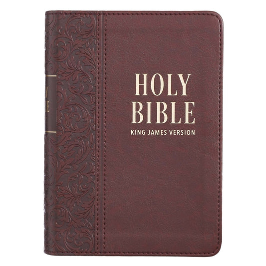 KJV Compact Large Print LL Brown - Ingram