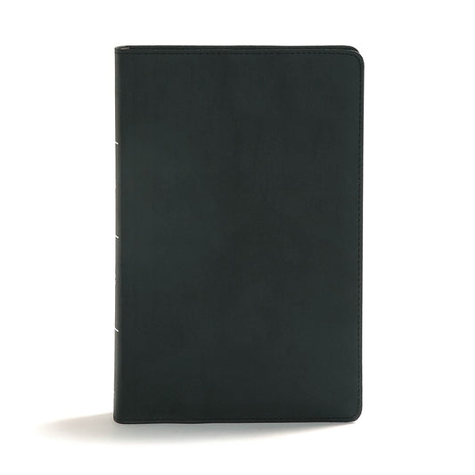 CSB Disciple's Study Bible, Black Leathertouch: Black Letter, Reading Plan, Robby Gallaty, Study Notes and Commentary, Ribbon Marker, Sewn Binding, Ea - Ingram