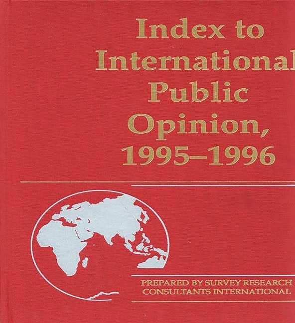 Index to International Public Opinion, 1995-1996 - Ingram