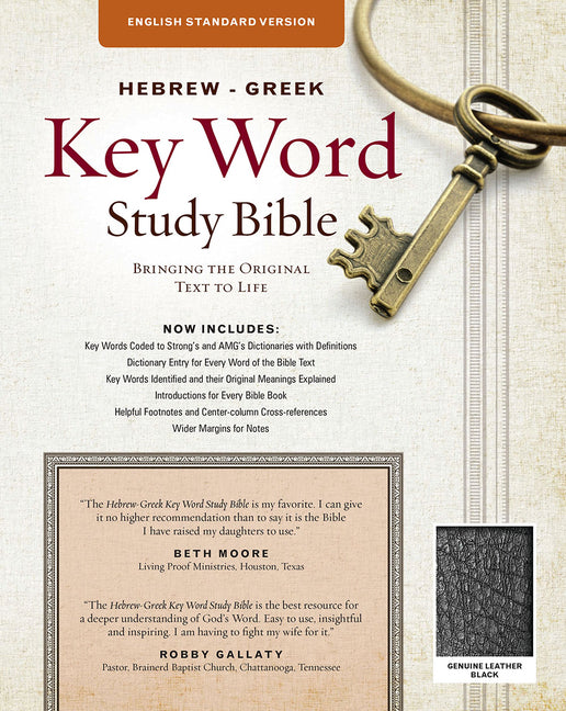 Hebrew-Greek Key Word Study Bible-ESV: Key Insights Into God's Word - Ingram