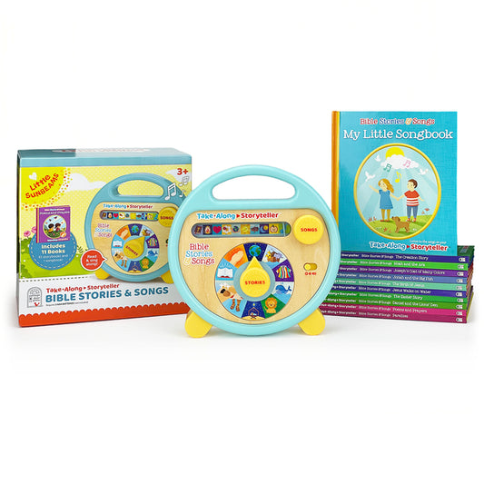 Bible Stories and Songs (Little Sunbeams): Take-Along Storyteller - Ingram