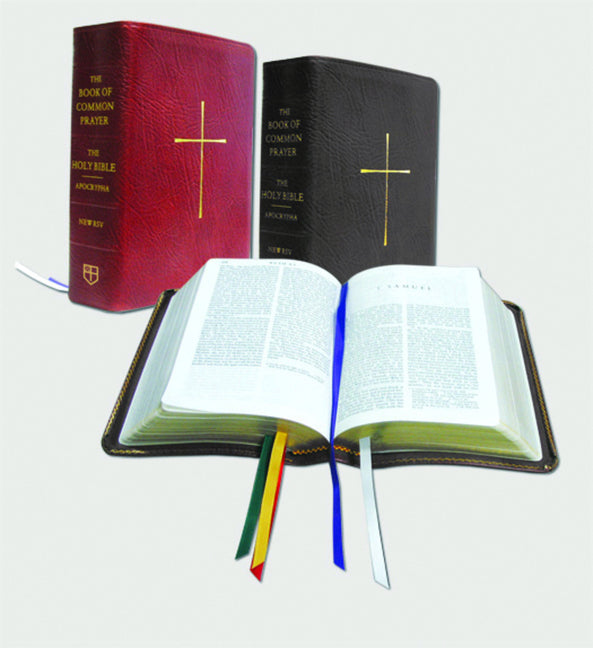 Book of Common Prayer and Bible Combination (NRSV with Apocrypha): Black Bonded Leather - Ingram