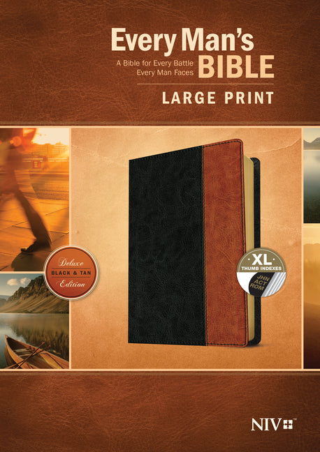 Every Man's Bible NIV, Large Print, Tutone - Ingram
