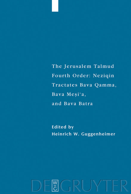 Tractates Bava Qamma, Bava Mesi'a, and Bava Batra - Ingram