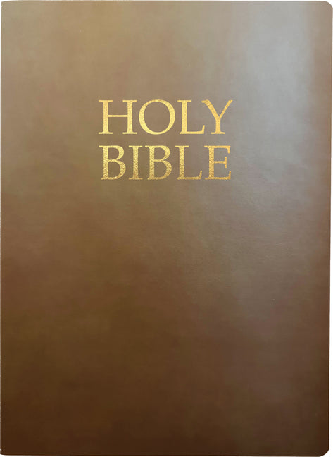 Kjver Holy Bible, Large Print, Coffee Ultrasoft: (King James Version Easy Read, Red Letter, Brown) - Ingram