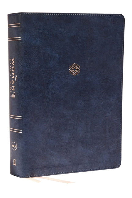 Nkjv, Woman's Study Bible, Leathersoft, Blue, Full-Color: Receiving God's Truth for Balance, Hope, and Transformation - Ingram