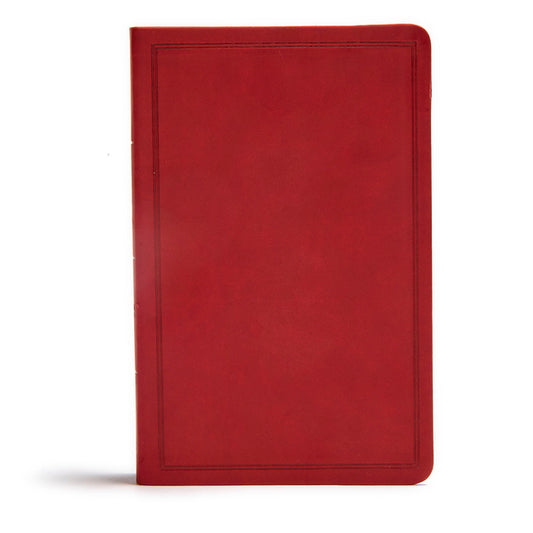 CSB Deluxe Gift Bible, Burgundy Leathertouch - Ingram