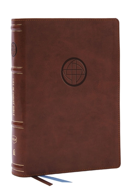 Life in Christ Bible: Discovering, Believing, and Rejoicing in Who God Says You Are (Nkjv, Brown Leathersoft, Thumb Indexed, Red Letter, Comfort Print - Ingram