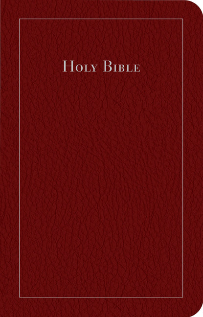 Ceb Common English Bible Thinline, Bonded Leather Burgundy - Ingram