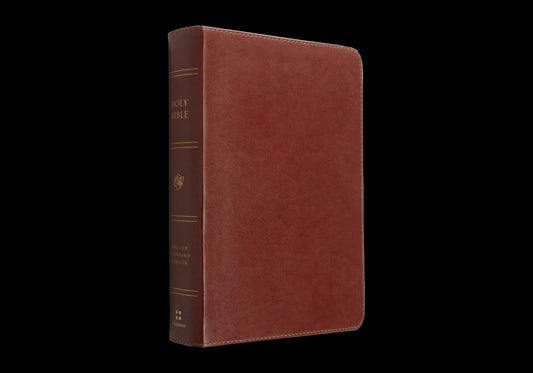 ESV Single Column Heritage Bible (Trutone, Chestnut) - Ingram