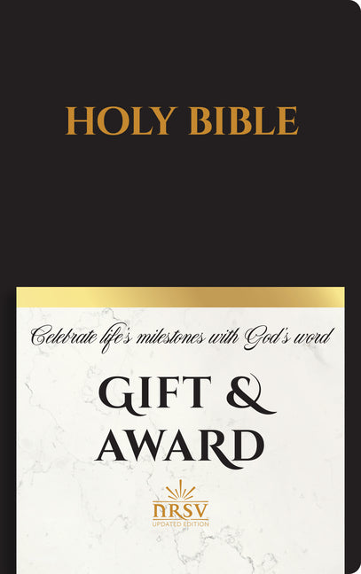 NRSV Updated Edition Gift & Award Bible (Imitation Leather, Black) - Ingram