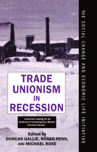 Trade Unionism in Recession - Ingram