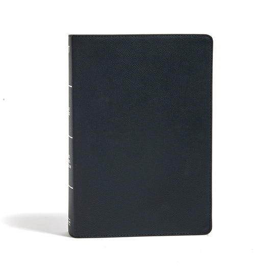 KJV Super Giant Print Reference Bible, Black Genuine Leather - Ingram