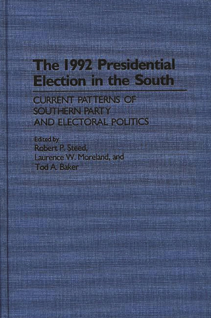 1992 Presidential Election in the South - Ingram