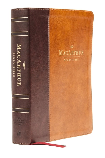 Nasb, MacArthur Study Bible, 2nd Edition, Leathersoft, Brown, Comfort Print: Unleashing God's Truth One Verse at a Time - Ingram