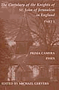 Cartulary of the Knights of St John of Jerusalem in England, Part 2: Prima Camera, Essex - Ingram