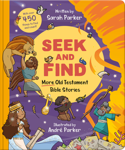 Seek and Find: More Old Testament Bible Stories: With Over 450 Things to Find and Count! - Ingram