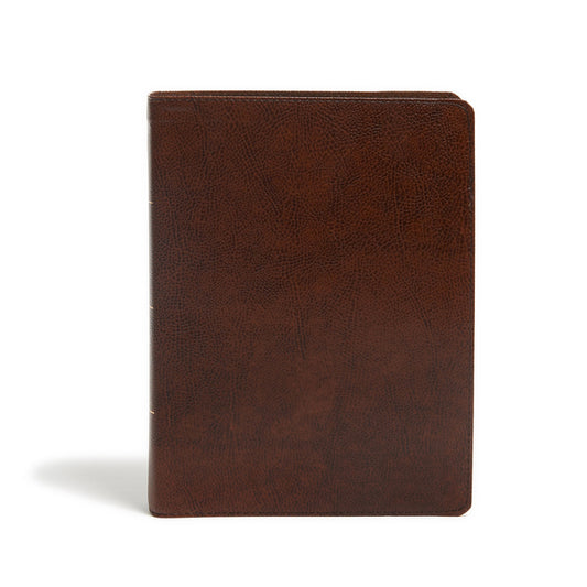 KJV Study Bible, Full-Color, Brown Bonded Leather - Ingram