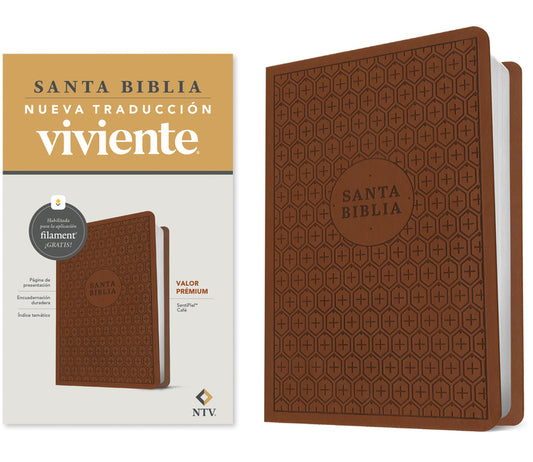 Biblia Valor Prémium Ntv Con Filament (Sentipiel, Café) - Ingram