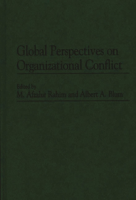 Global Perspectives on Organizational Conflict - Ingram