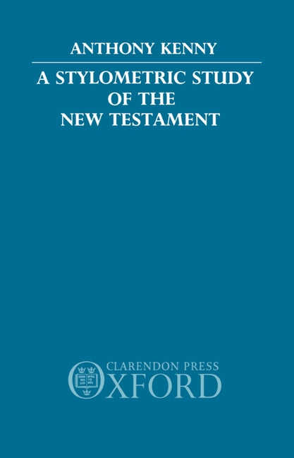 Stylometric Study of the New Testament - Ingram