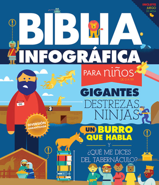 Biblia Infográfica Para Niños (Bible Infographics for Kids) - Ingram