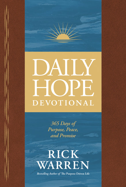 Daily Hope Devotional: 365 Days of Purpose, Peace, and Promise - Ingram