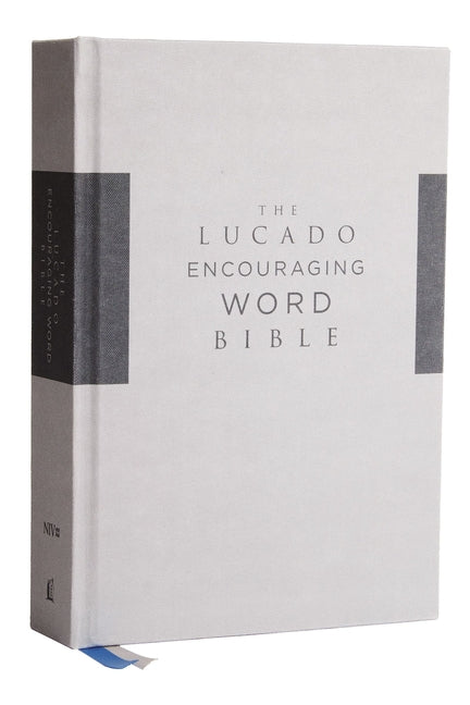 Niv, Lucado Encouraging Word Bible, Gray, Cloth Over Board, Comfort Print: Holy Bible, New International Version - Ingram