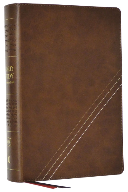 Kjv, Word Study Reference Bible, Leathersoft, Brown, Red Letter, Comfort Print: 2,000 Keywords That Unlock the Meaning of the Bible - Ingram