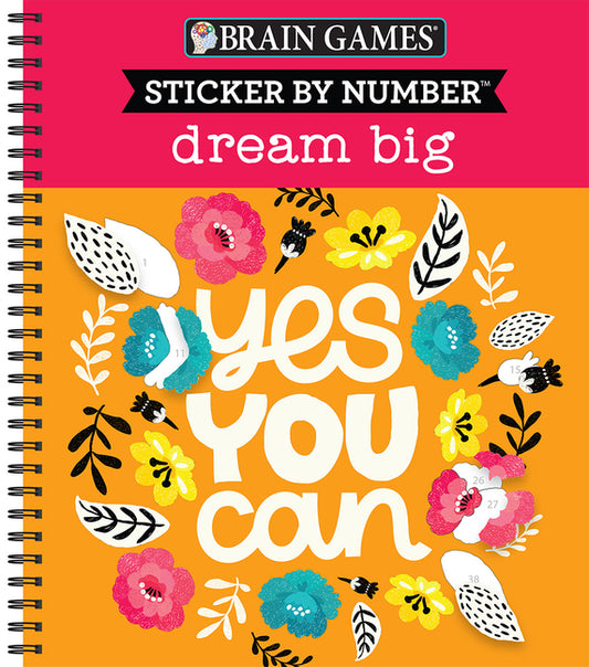 Sticker by Number: Dream Big - Ingram