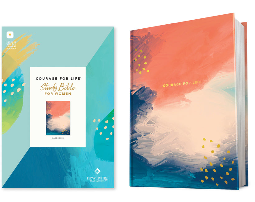 NLT Courage for Life Study Bible for Women, Filament Enabled (Hardcover) - Ingram