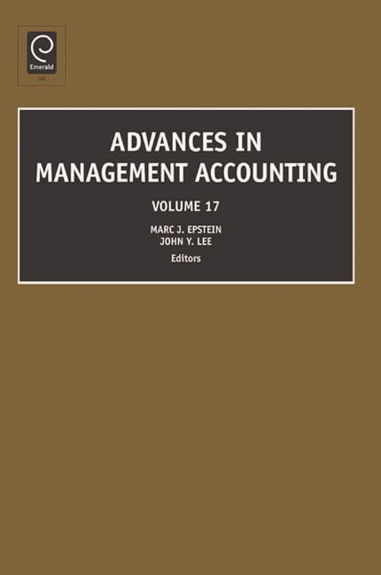 Advances in Management Accounting - Ingram