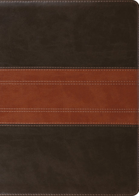 ESV Study Bible, Large Print (Trutone, Forest/Tan, Trail Design) - Ingram