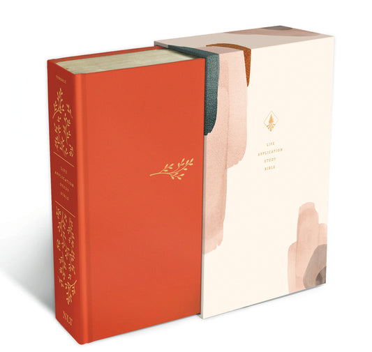 NLT Life Application Study Bible, Third Edition (Hardcover Cloth, Coral, Red Letter) - Ingram