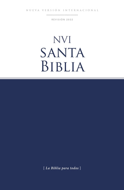 Nvi, Santa Biblia, Revisión 2022, Edición Económica, Tapa Rústica - Ingram
