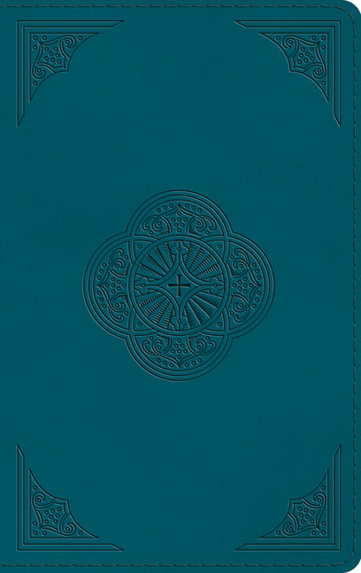 ESV Thinline Bible (Trutone, Deep Teal, Rotunda Design) - Ingram