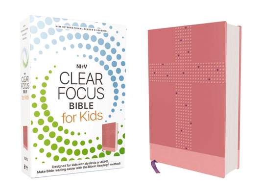 Nirv, Clear Focus Bible for Kids (Help Kids with ADHD or Dyslexia Read with Confidence), Leathersoft, Pink: Help Kids with ADHD or Dyslexia Read with - Ingram